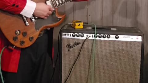 Boss OverDrive effect pedal sound demonstration.