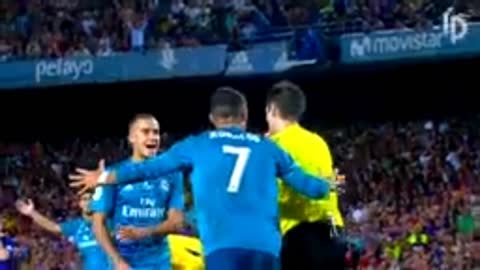 Cristiano ronaldo vs referees: crazy moments!