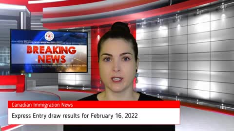 Canada immigration news - Express Entry draw results