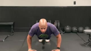 Foam Roll Push-Ups From Stabil FIT Life #StabilFITLife