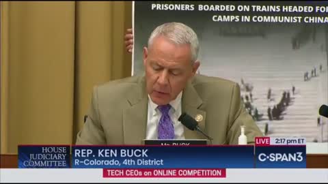 Rep. Buck To Google CEO: What Values Do Google And Communist Red China Have In Common?