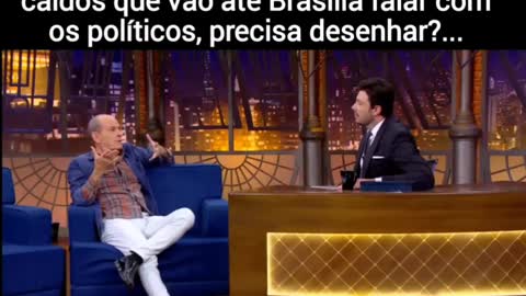 Ney matogrosso fala sobre a auta cupula do governo