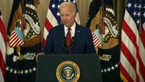 Biden: "Kids, thank you for being here, ok?