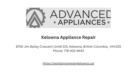 Electrical Appliance Repair | Kelowna Appliance Repair