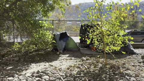 Homeless Encampment Growing Behind Allegheny County Jail