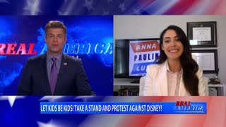 REAL AMERICA -- Dan Ball W/ Anna Paulina Luna, Disney World Protest THIS Friday!, 4/5/22