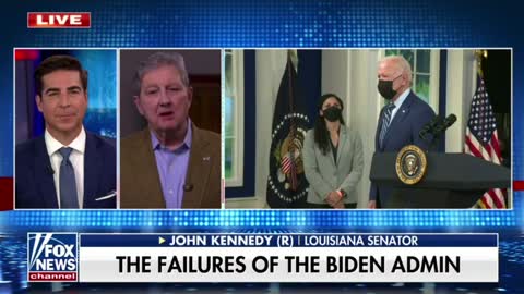 Sen. John Kennedy blasts the many failures of "President Biden and his merry band of wokeristas"