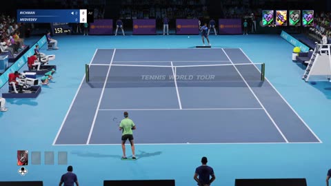 Top Spin 2K25 Federer Perfect Set vs Sinner Online