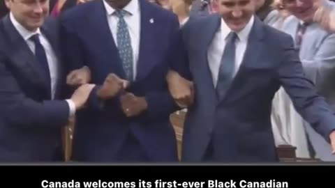 Canada welcome it's first black speaker Greg fergus