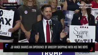 HILARIOUS: JD Vance Shares Experience of Grocery Shopping with His Two Boys