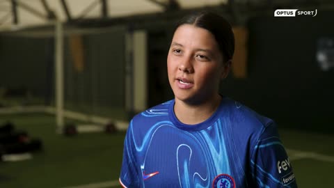 SAM KERR: Chelsea is HOME, knee is good and trophies are coming 😎