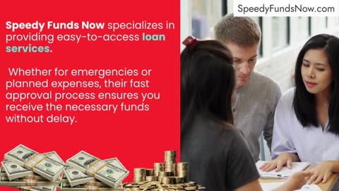 Speedy Funds Now: Quick and Easy Loan Services in USA 2024 | Speedy Funds Now | Loan Services in USA