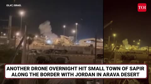 Big Attack On Israeli City Eilat; Explosions, Injuries & Warehouse Damaged In Iraqi Fighters' Strike