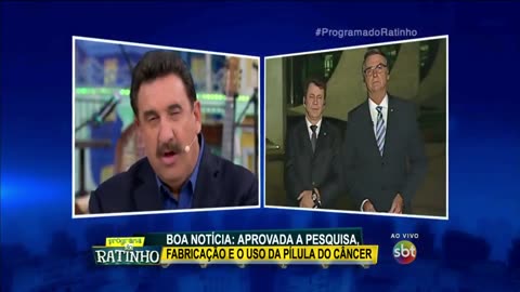 Jair Bolsonaro fala com Ratinho sobre fosfo