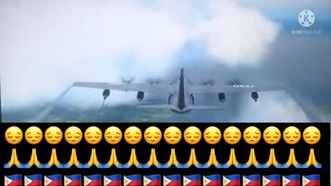 The last Moment before c130 Crash 🥺😭😭