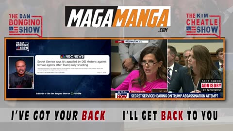 Dan Bongino has your back, Kim will get back to you.