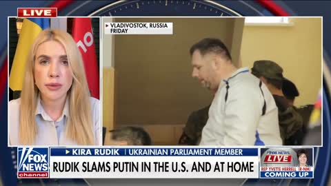 Ukrainian parliament member Kira Rudik blasts Putin for ramped up war: 'This is the beginning of the end'