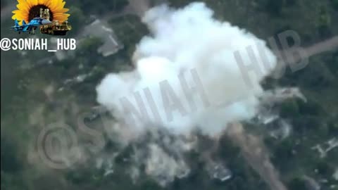 Ukrainian Mig29 Drops GBU-39 Precision Bombs on Russian Positions Around Kharkiv