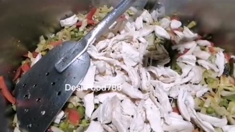 Chinese Rice | Chicken And Vegetable Rice | Chinese Rice Recipe By Desi Food786