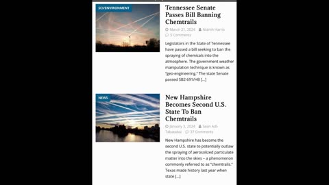 Tennessee joins a list of states wanting to ban geo engineering