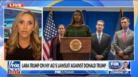 Lara Trump on NY AG Letitia James lawsuit against Trump: