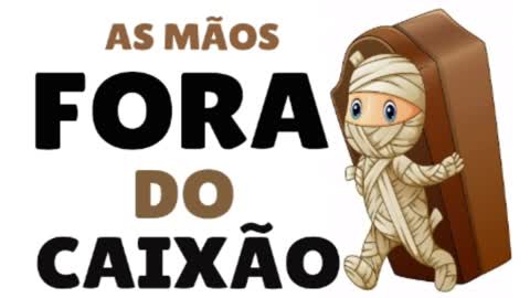 As mãos fora do caixão