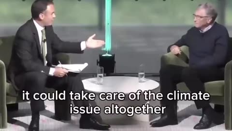 Bill Gates admits he doesn't like trees.. despite trees providing us with lifesaving oxygen.