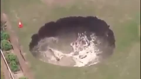 CRAZY! Insane 500ft Sinkhole