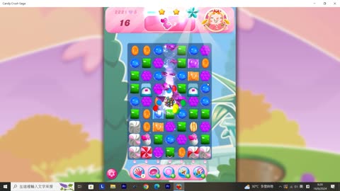 Candy Crush Saga Record (Level 222)