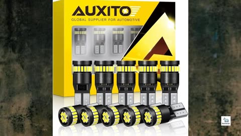 Review - AUXITO 194 LED Light Bulb 6000K White