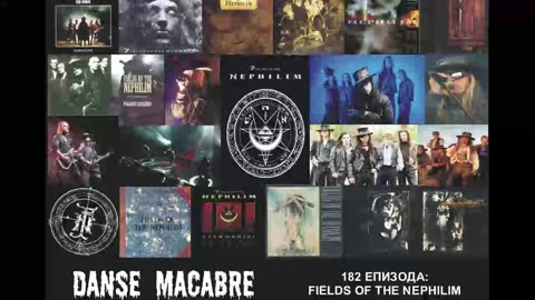 Danse Macabre (182 Izdanie) Fields Оf Тhe Nephilim 30 04 2014@KANAL 103