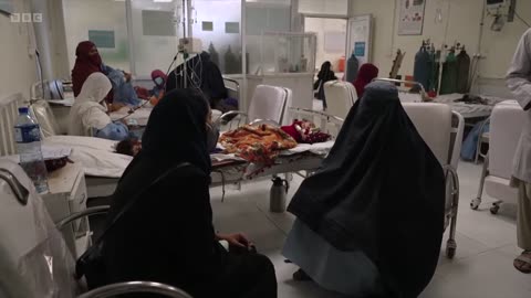 Inside Afghanistan: millions of children suffering extreme malnutrition | BBC News