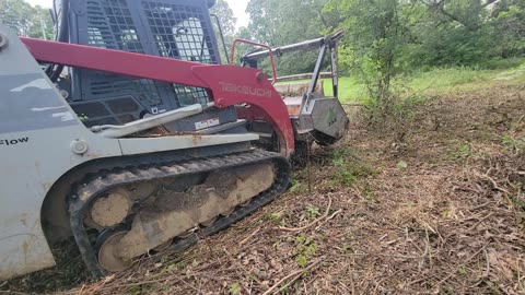 WIFE TAKES A RIDE IN THE TRACKLOADER CAB!