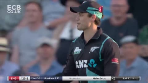 "Bairstow Shines in Eng vs NZ 3rd T20"