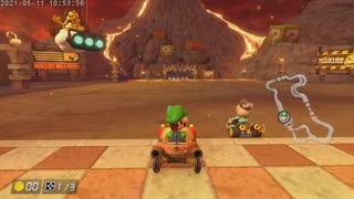 Mario Kart 8 Deluxe Switch Luigi Part 35 Grumble Volcano