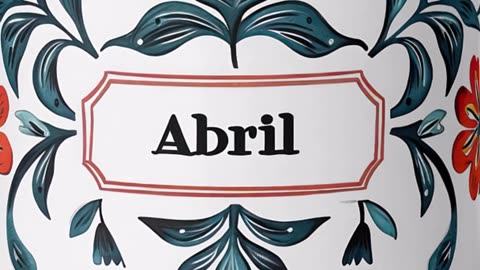 Start your day with a custom Abril mug! Who’s getting one? ☕🌸 #CustomMug #PersonalizedGift