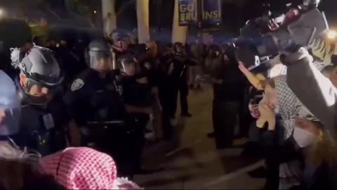 USA Fascist police in action