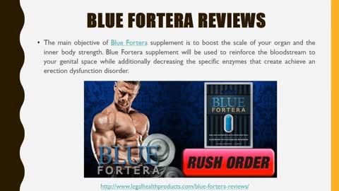 Blue Fortera Testosterone Booster Does Really Works?