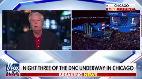 Lindsay Graham says what Bill Clinton said tonight was an absolute lie