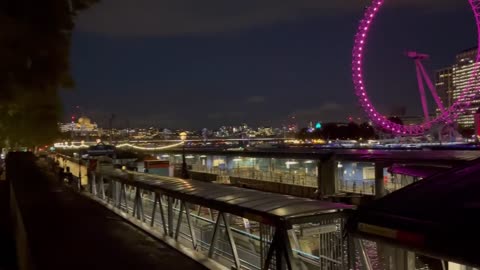 DAY 1 || LONDON (ENGLAND) || ADITYA GUPTA || 2022 || LONDON EYE NIGHT VIEW