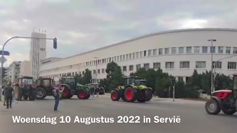 Boze boeren in Servië - Protest om hoge Brandstofprijzen - CSTV