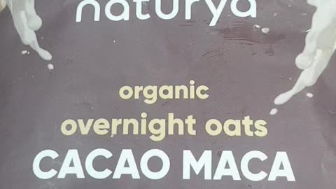 Naturya Organic Cacao Maca Oats