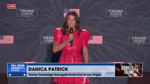 Danica Patrick is MAGA to the checkered flag.🏁