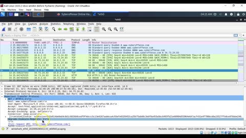 Capturing a 3-way TCP Handshake Using Wireshark