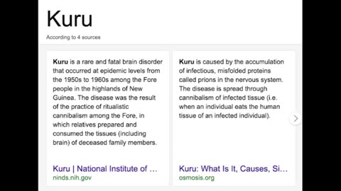 KURU for the cannibalistic vampirish reptiles!