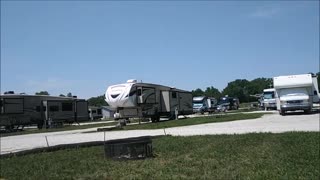 Campground peacefulness