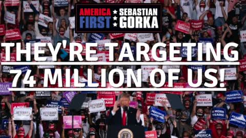 They're targeting 74 million of us! Katrina Pierson on AMERICA First with Sebastian Gorka