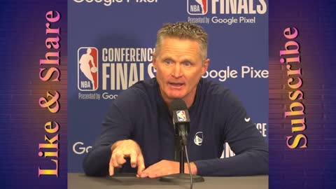 Warriors coach Steve Kerr: “ cries at Press Conference after Texas Shooting