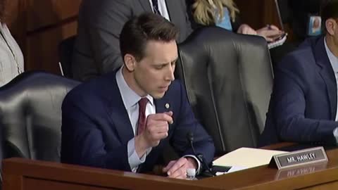 Sen. Josh Hawley on wanting to know why Judge Ketanji Brown Jackson handed down lenient sentences in cases dealing with child pornography