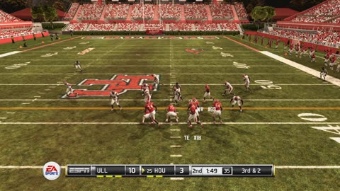 NCAA Football11 (Ps3) UL Lafayette Ragin' Cajuns vs Houston Cougars Part2